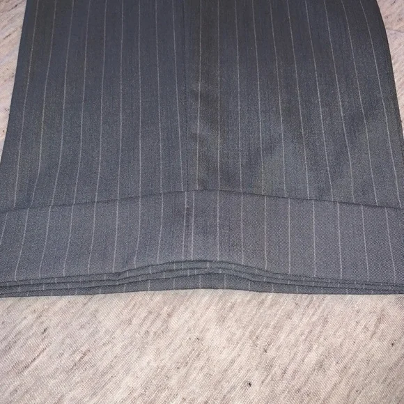 Plus Size Pinstripe Calvin Klein Suit - Picture 8 of 16